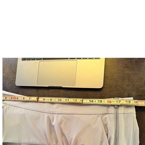 Athleta Tribeca light gray pants size 16 - Picture 11 of 12